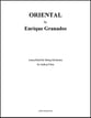 12 Danzas espanolas: Oriental Orchestra sheet music cover